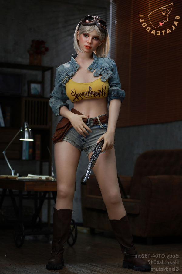 162cm/5ft4 E-cup Real Skin Texture Silicone Sex Doll – JS047 Nature Galatea