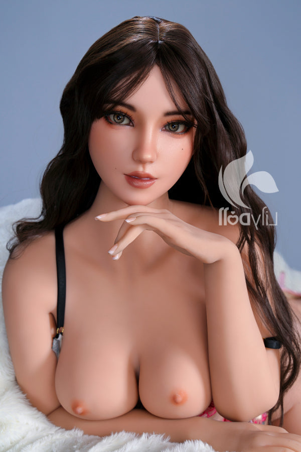 US In Stock - 158cm/5ft2 D-Cup Hybrid Sex Doll - Aria-C, Head LH032A-C Torso Silicone & TPE Body Lily