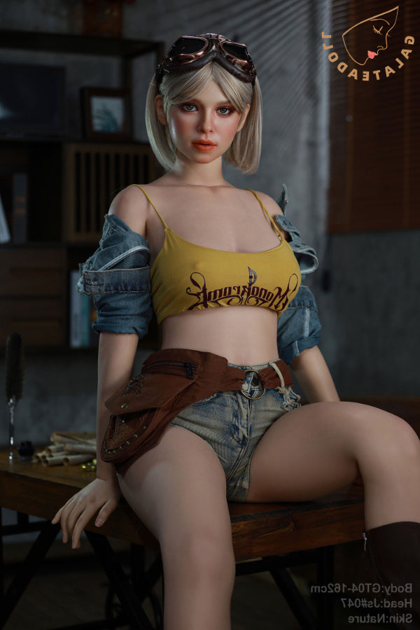 162cm/5ft4 E-cup Real Skin Texture Silicone Sex Doll – JS047 Nature Galatea