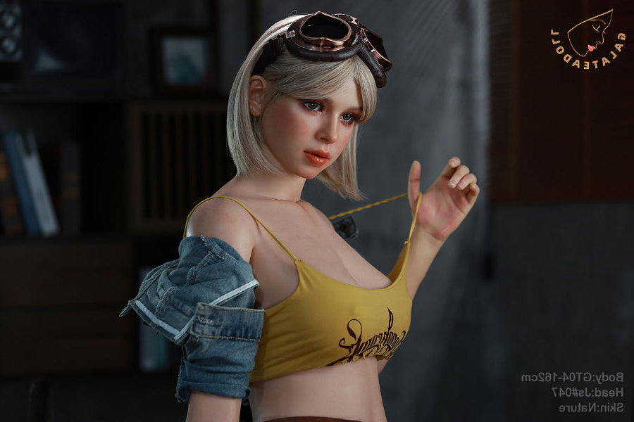 162cm/5ft4 E-cup Real Skin Texture Silicone Sex Doll – JS047 Nature Galatea