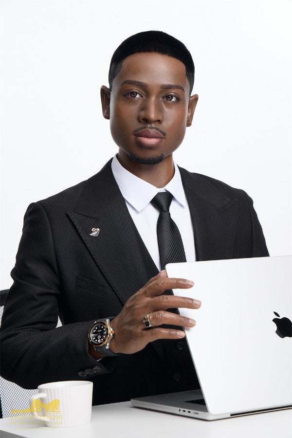 170cm/5ft7 Male Black|Ebony Realistic Silicone Sex Doll - M8 Irontech