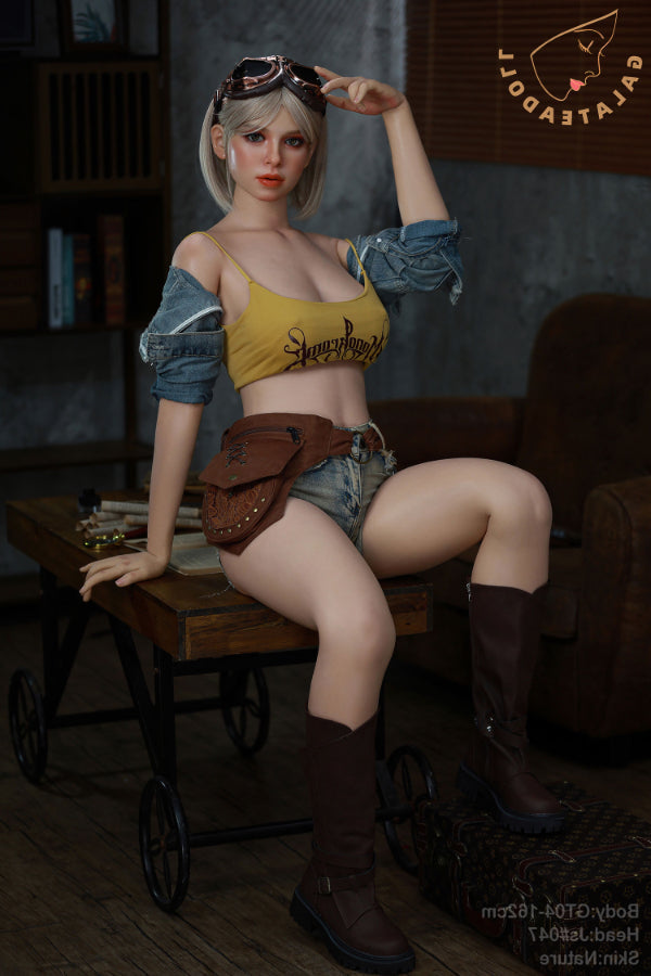 162cm/5ft4 E-cup Real Skin Texture Silicone Sex Doll – JS047 Nature Galatea