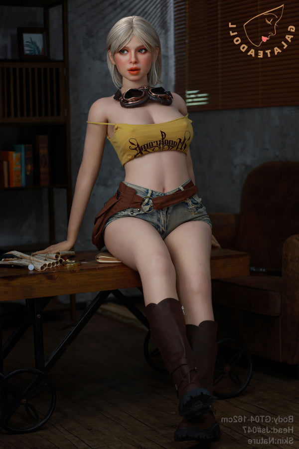 162cm/5ft4 E-cup Real Skin Texture Silicone Sex Doll – JS047 Nature Galatea