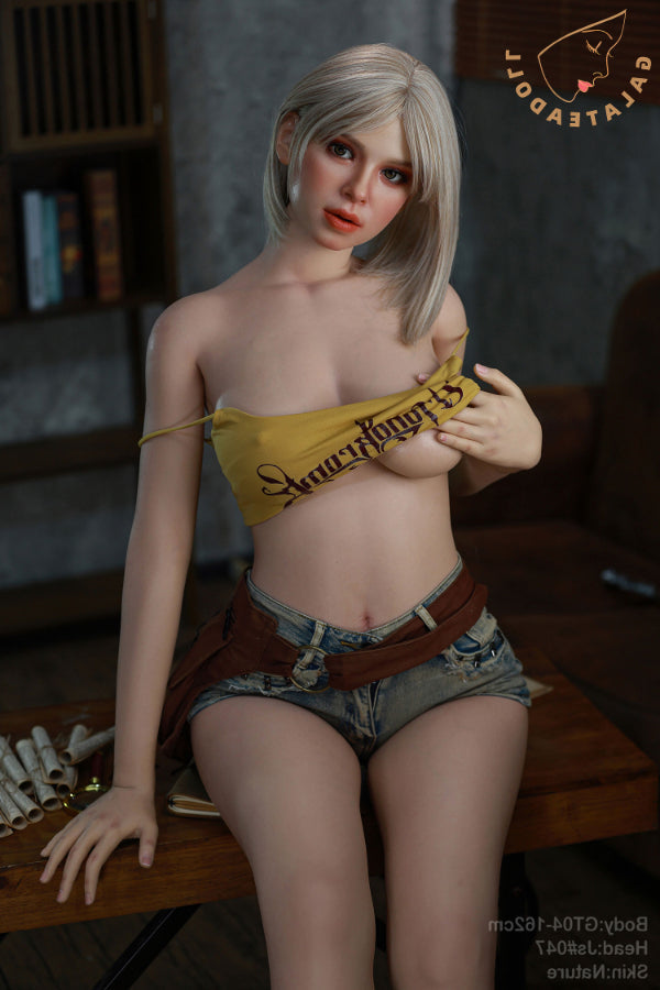 162cm/5ft4 E-cup Real Skin Texture Silicone Sex Doll – JS047 Nature Galatea