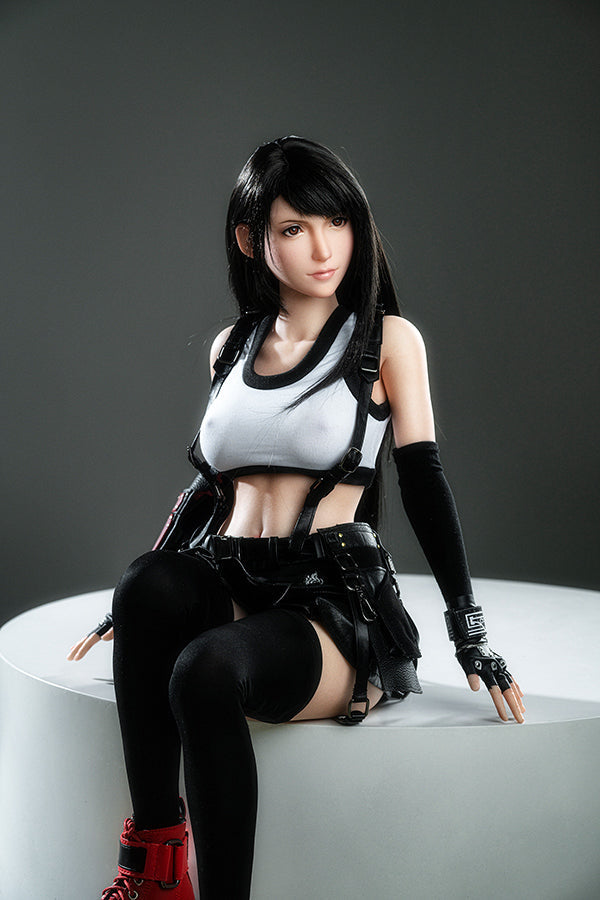 167cm/5ft6 D-cup Final Fantasy VII Game Cosplay Silicone Sex Doll - Ti Torso Lady