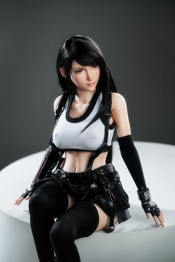 167cm/5ft6 D-cup Final Fantasy VII Game Cosplay Silicone Sex Doll - Ti Torso Lady