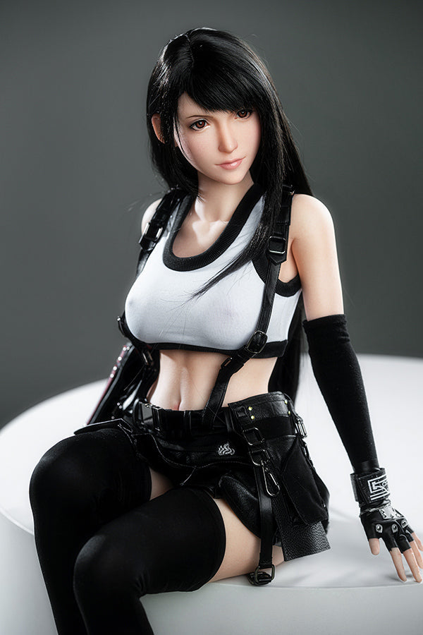 167cm/5ft6 D-cup Final Fantasy VII Game Cosplay Silicone Sex Doll - Ti Torso Lady