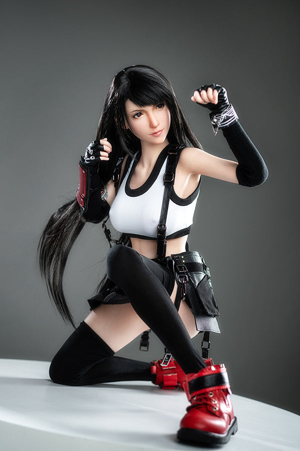167cm/5ft6 D-cup Final Fantasy VII Game Cosplay Silicone Sex Doll - Ti Torso Lady