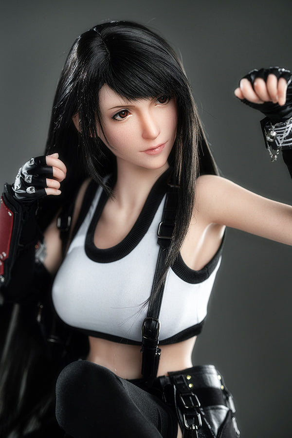 167cm/5ft6 D-cup Final Fantasy VII Game Cosplay Silicone Sex Doll - Ti Torso Lady