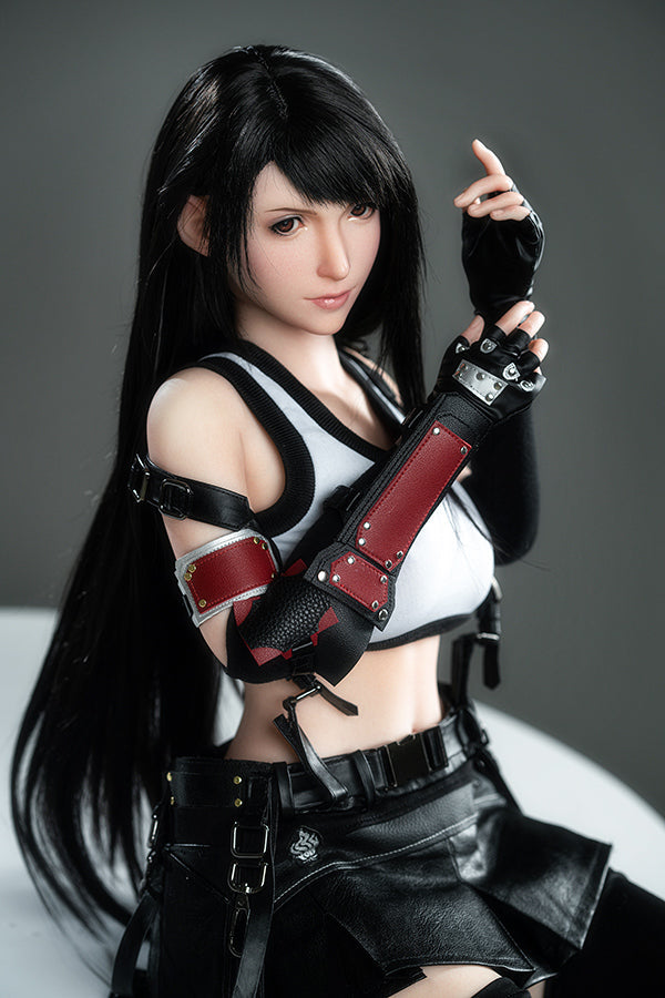 167cm/5ft6 D-cup Final Fantasy VII Game Cosplay Silicone Sex Doll - Ti Torso Lady