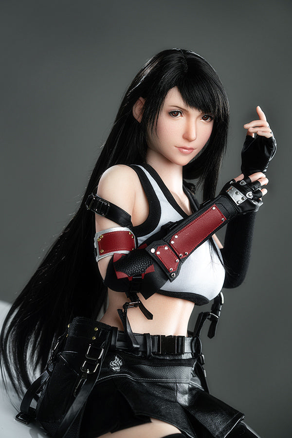 167cm/5ft6 D-cup Final Fantasy VII Game Cosplay Silicone Sex Doll - Ti Torso Lady