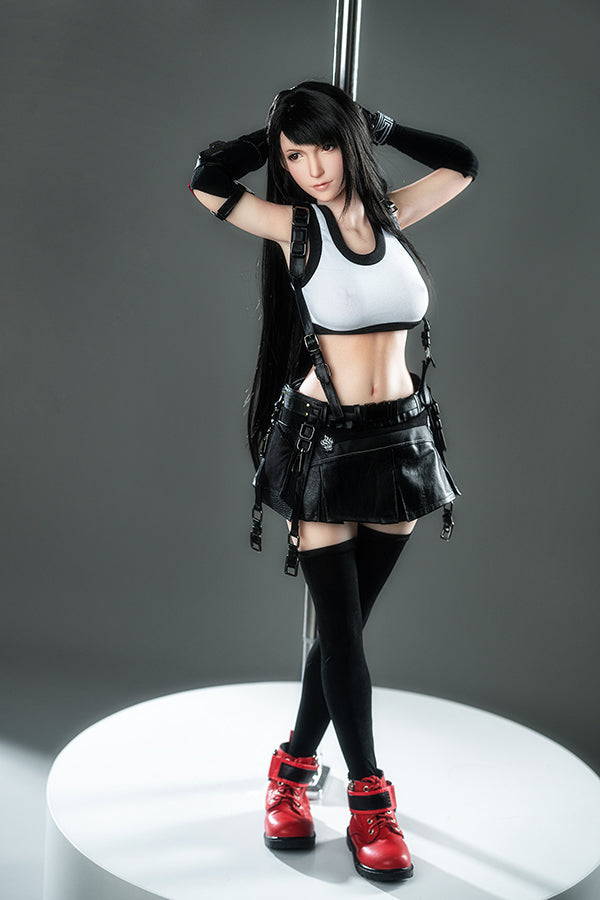 167cm/5ft6 D-cup Final Fantasy VII Game Cosplay Silicone Sex Doll - Ti Torso Lady