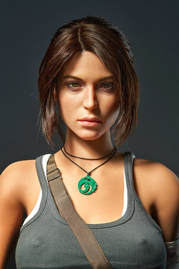 166cm/5ft5 E-Cup High-End Game Lady Doll Silicone Sex Doll Lara Croft Torso