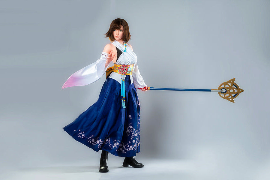 167cm/5ft6 D-cup Cosplay Game Asian Silicone Sex Doll Lady