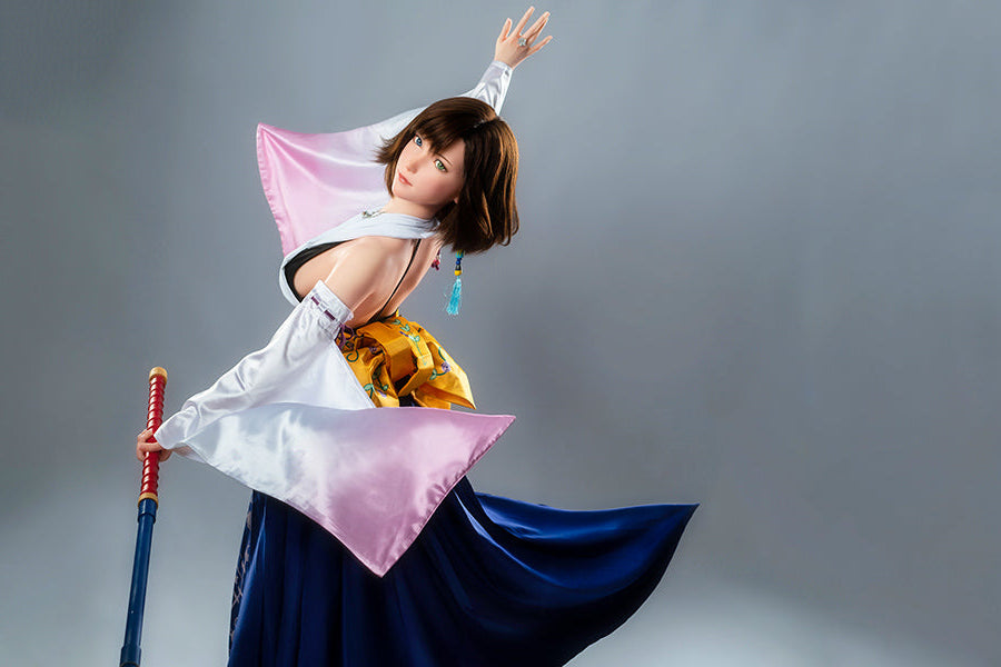 167cm/5ft6 D-cup Cosplay Game Asian Silicone Sex Doll Lady