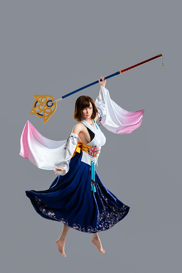 167cm/5ft6 D-cup Cosplay Game Asian Silicone Sex Doll Lady