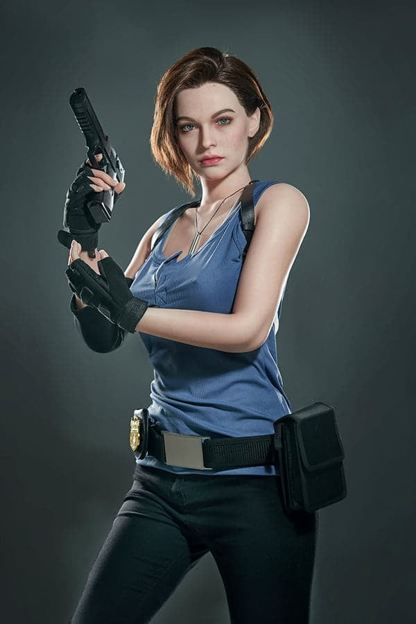 168cm/5ft6 E-cup Resident Evil Game Silicone Sex Doll Jill Valentine Lady