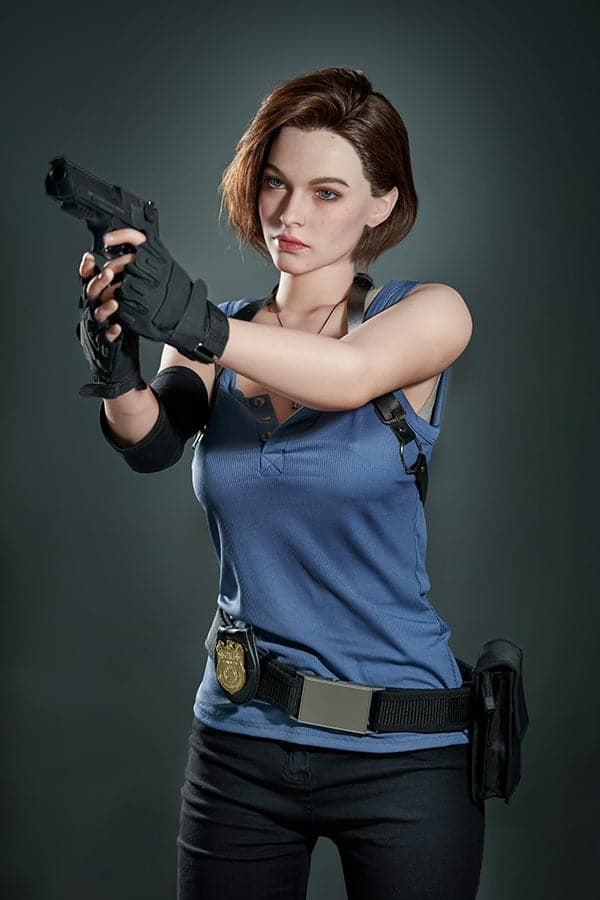 168cm/5ft6 E-cup Resident Evil Game Silicone Sex Doll Jill Valentine Lady