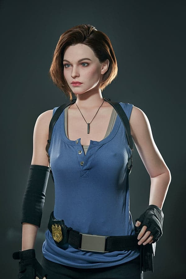 168cm/5ft6 E-cup Resident Evil Game Silicone Sex Doll Jill Valentine Lady