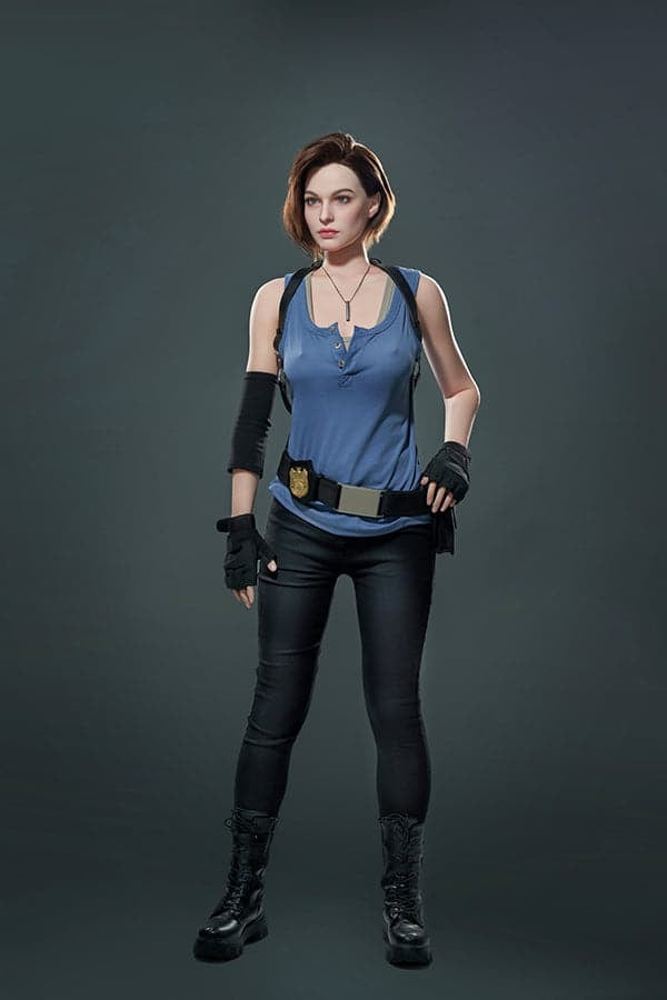 168cm/5ft6 E-cup Resident Evil Game Silicone Sex Doll Jill Valentine Lady