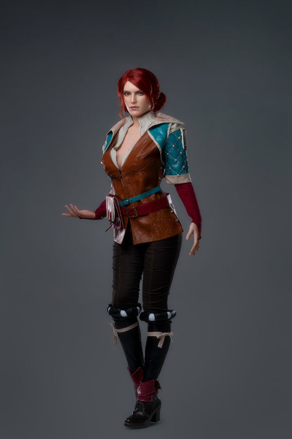 168cm/5ft6 E-cup Game Character Muscular Silicone Sex Doll - Triss Mer Torso Lady