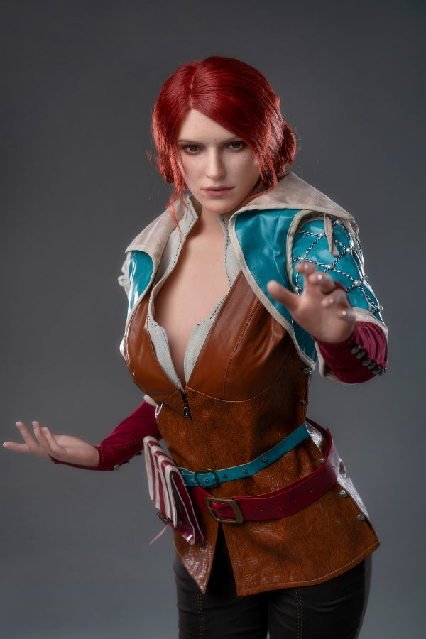 168cm/5ft6 E-cup Game Character Muscular Silicone Sex Doll - Triss Mer Torso Lady