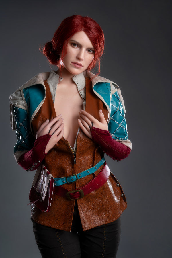 168cm/5ft6 E-cup Game Character Muscular Silicone Sex Doll - Triss Mer Torso Lady