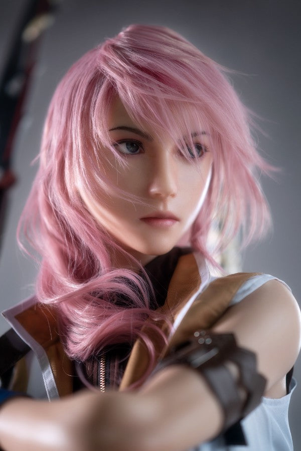 171cm/5ft7 G-cup Final Fantasy 13 Game Silicone Sex Doll - Lightning Lady