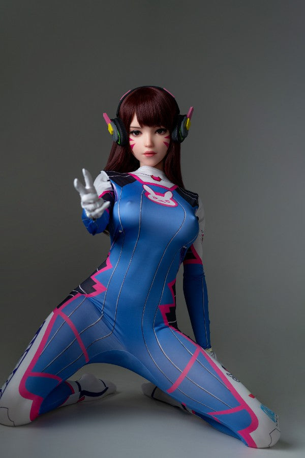 167cm/5ft6 D-cup Cosplay Game Silicone Sex Doll - D.VA Lady