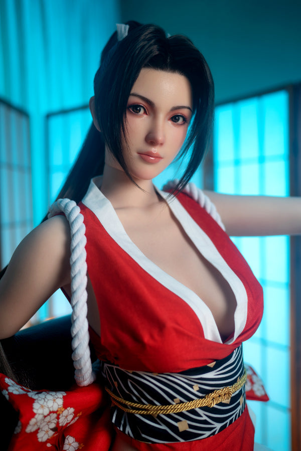 168cm/5ft6 E-cup Fantasy Silicone Sex Doll - Mai Shiranui Game Lady