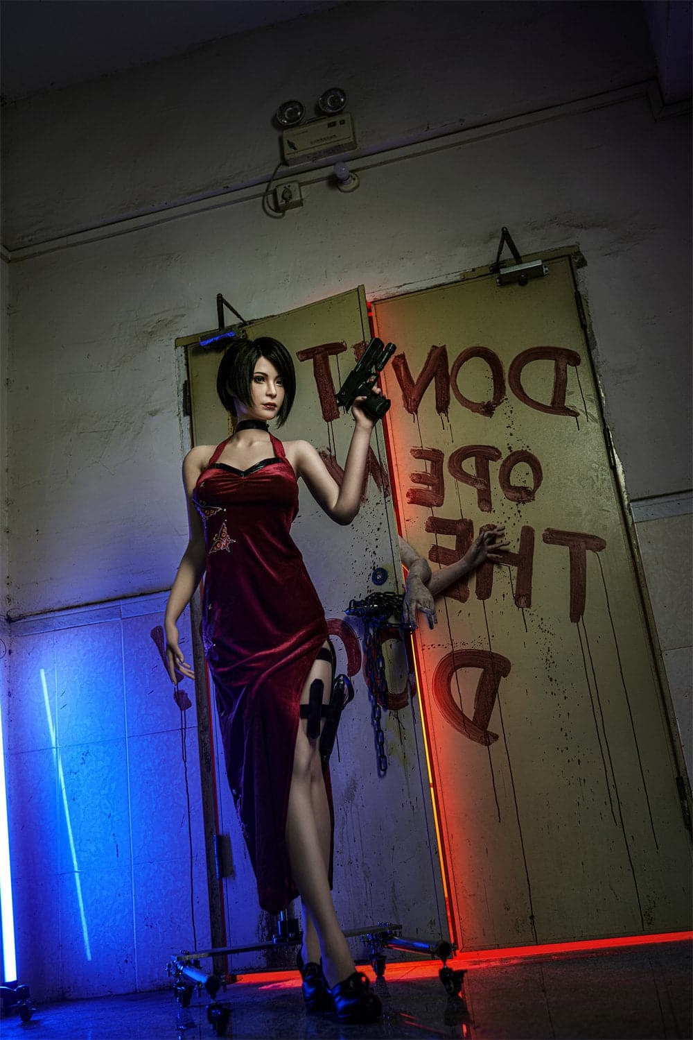 166cm/5ft5 E-cup Realistic Resident Evil Sex Doll Ada Wong Game Lady