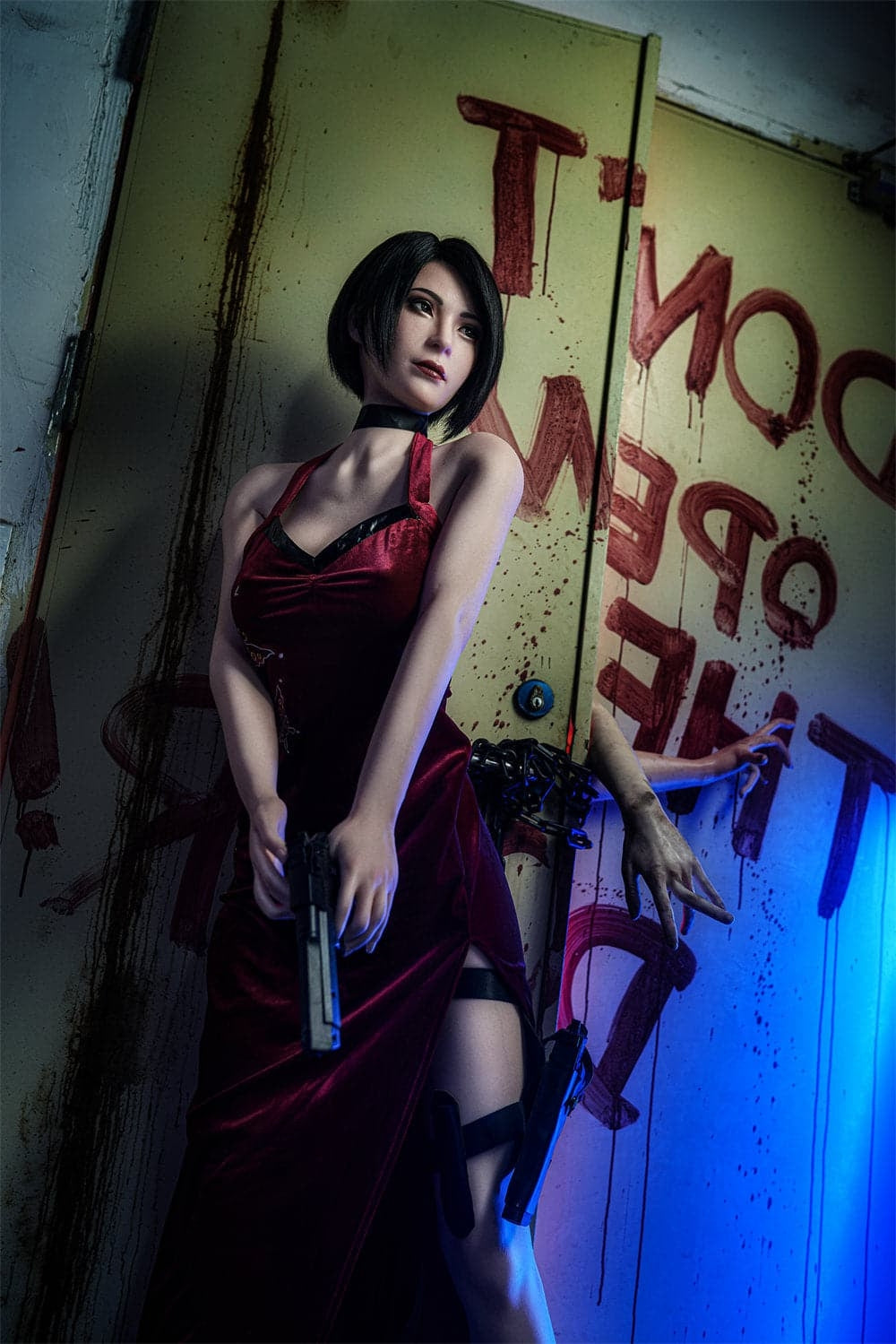 166cm/5ft5 E-cup Realistic Resident Evil Sex Doll Ada Wong Game Lady