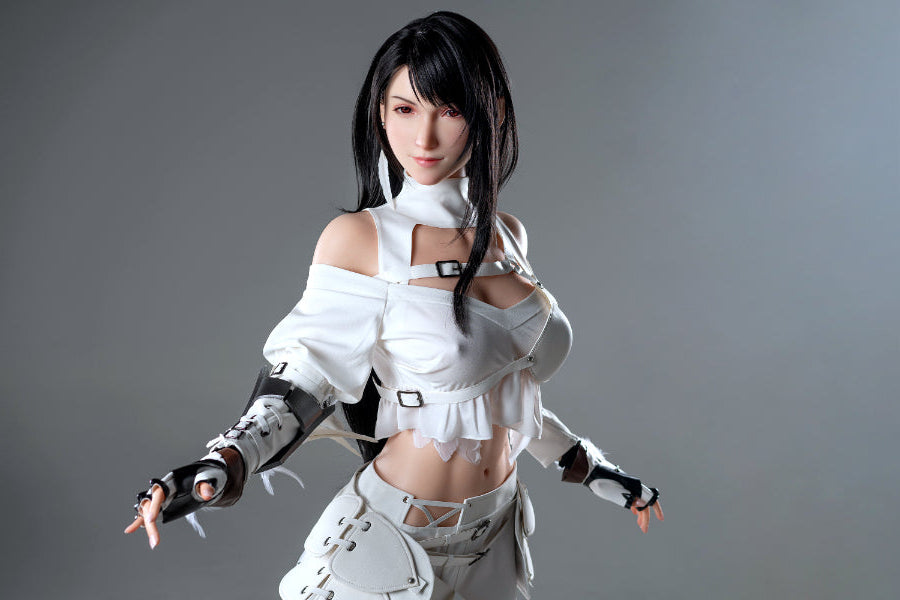 171cm 5ft7 G Cup Silicone Sex Doll 2024 New Final Fantasy Vil Smile Tifa - G-cup Torso Game Lady