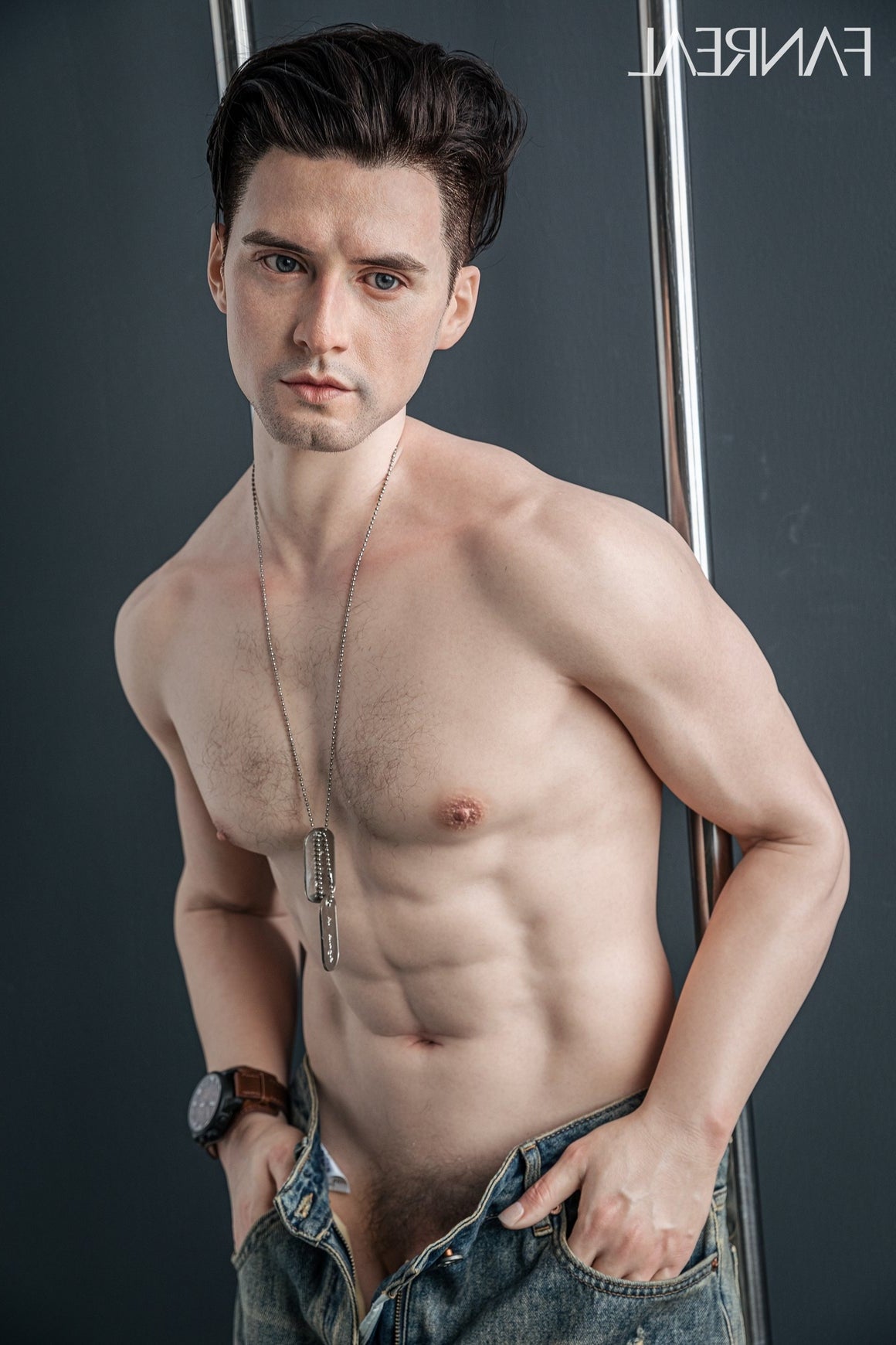 173cm/5ft8 Ultra-realistic Silicone Male Sex Doll – Henry Fanreal