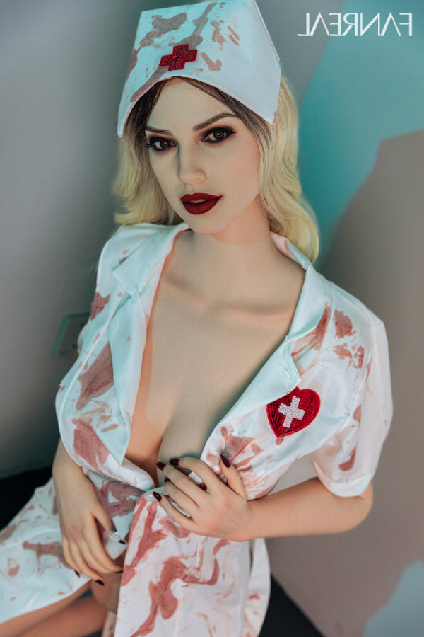 172cm/5ft8 E-cup Halloween Nurse Big Tits Tall Silicone Sex Doll – Del Torso Fanreal