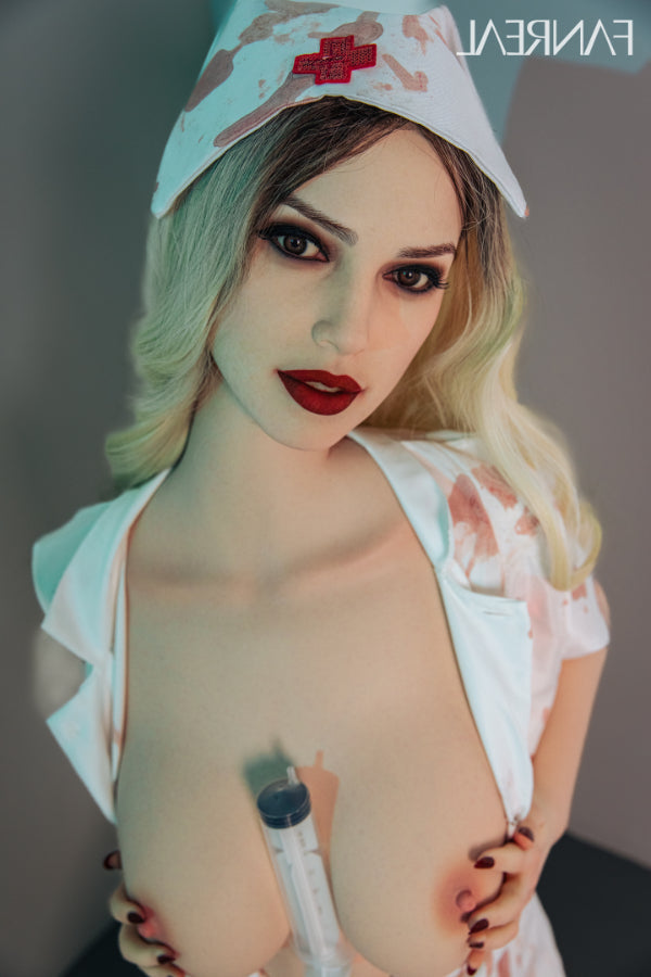 172cm/5ft8 E-cup Halloween Nurse Big Tits Tall Silicone Sex Doll – Del Torso Fanreal