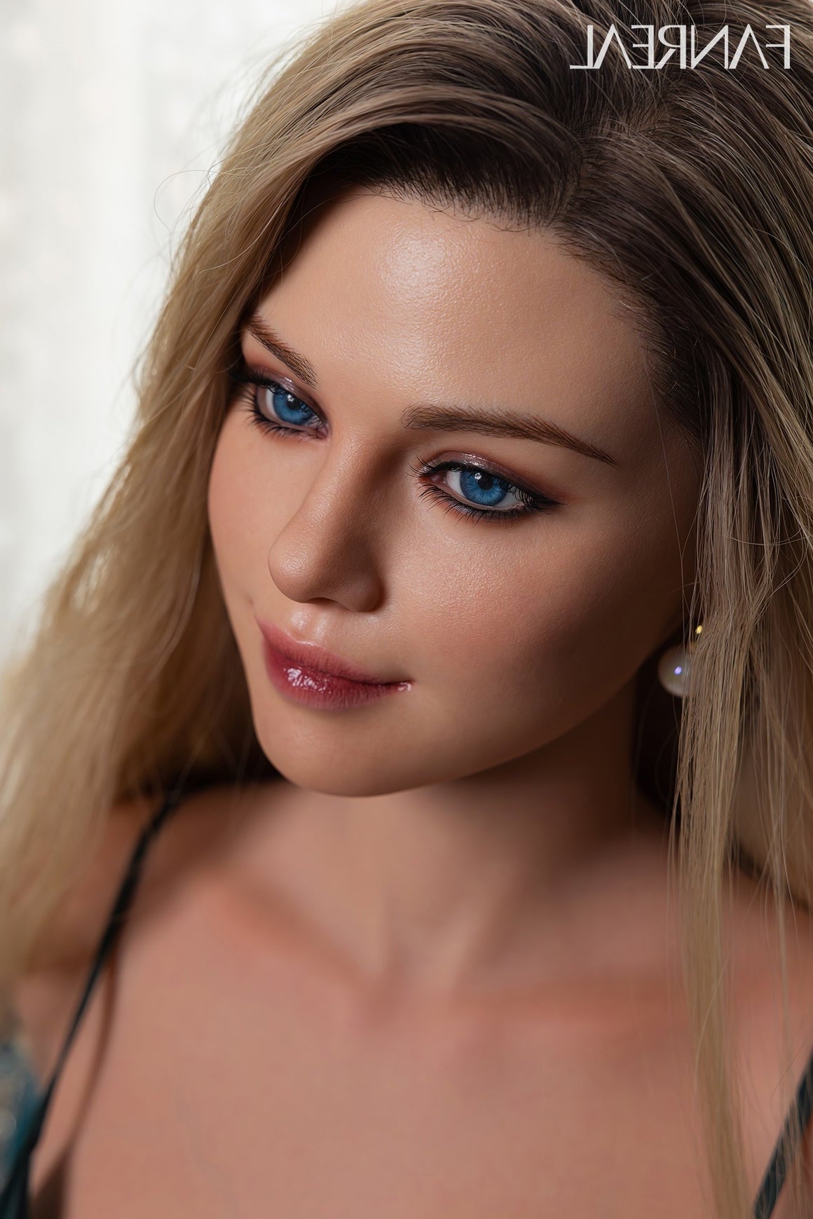 Eu In Stock 155cm 5ft1 F Cup Fanreal Big Boobs Silicone Real Sex Doll Maria Tan - F-cup Torso