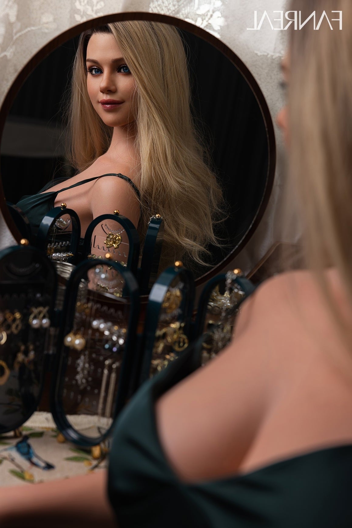 Eu In Stock 155cm 5ft1 F Cup Fanreal Big Boobs Silicone Real Sex Doll Maria Tan - F-cup Torso