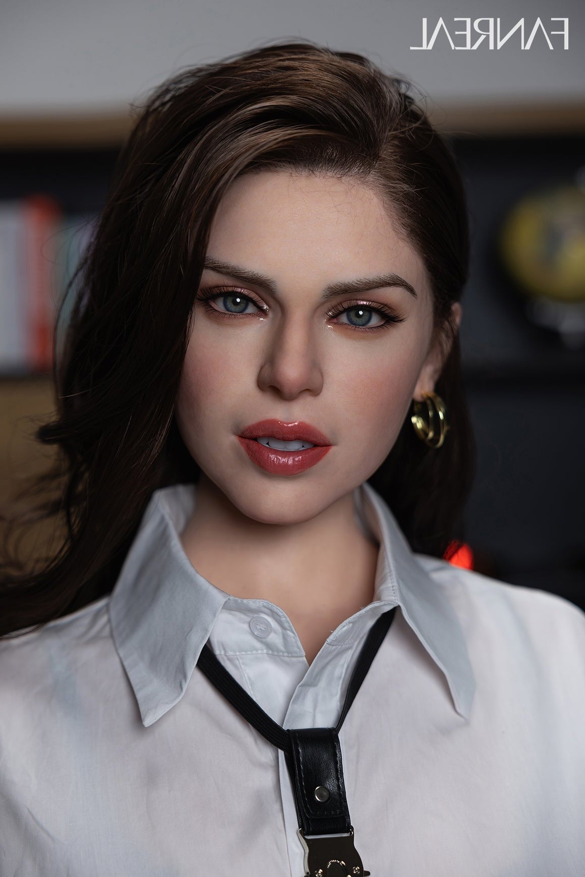 170cm/5ft7 D-cup Medium Breast Silicone Sex Doll – Gina ROS Fair Fanreal