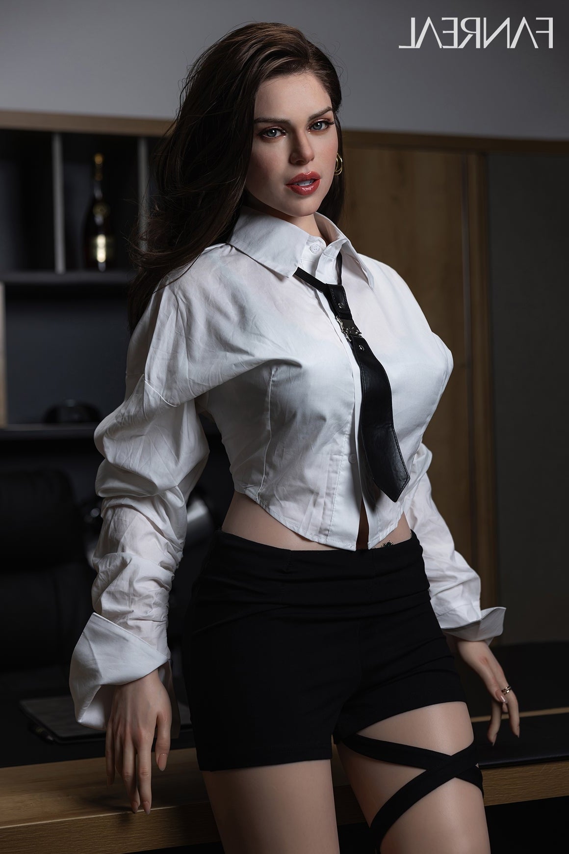 170cm/5ft7 D-cup Medium Breast Silicone Sex Doll – Gina ROS Fair Fanreal