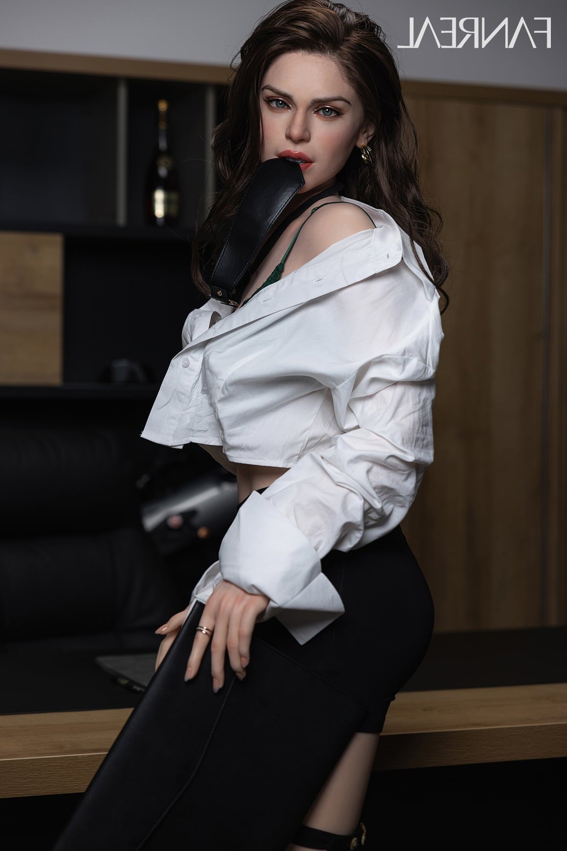 170cm/5ft7 D-cup Medium Breast Silicone Sex Doll – Gina ROS Fair Fanreal