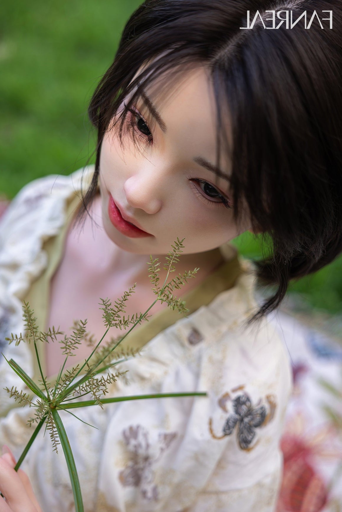 153cm/5ft B-cup Short Hair Japanese Silicone Sex Doll - Molly ROS Fair Torso Fanreal