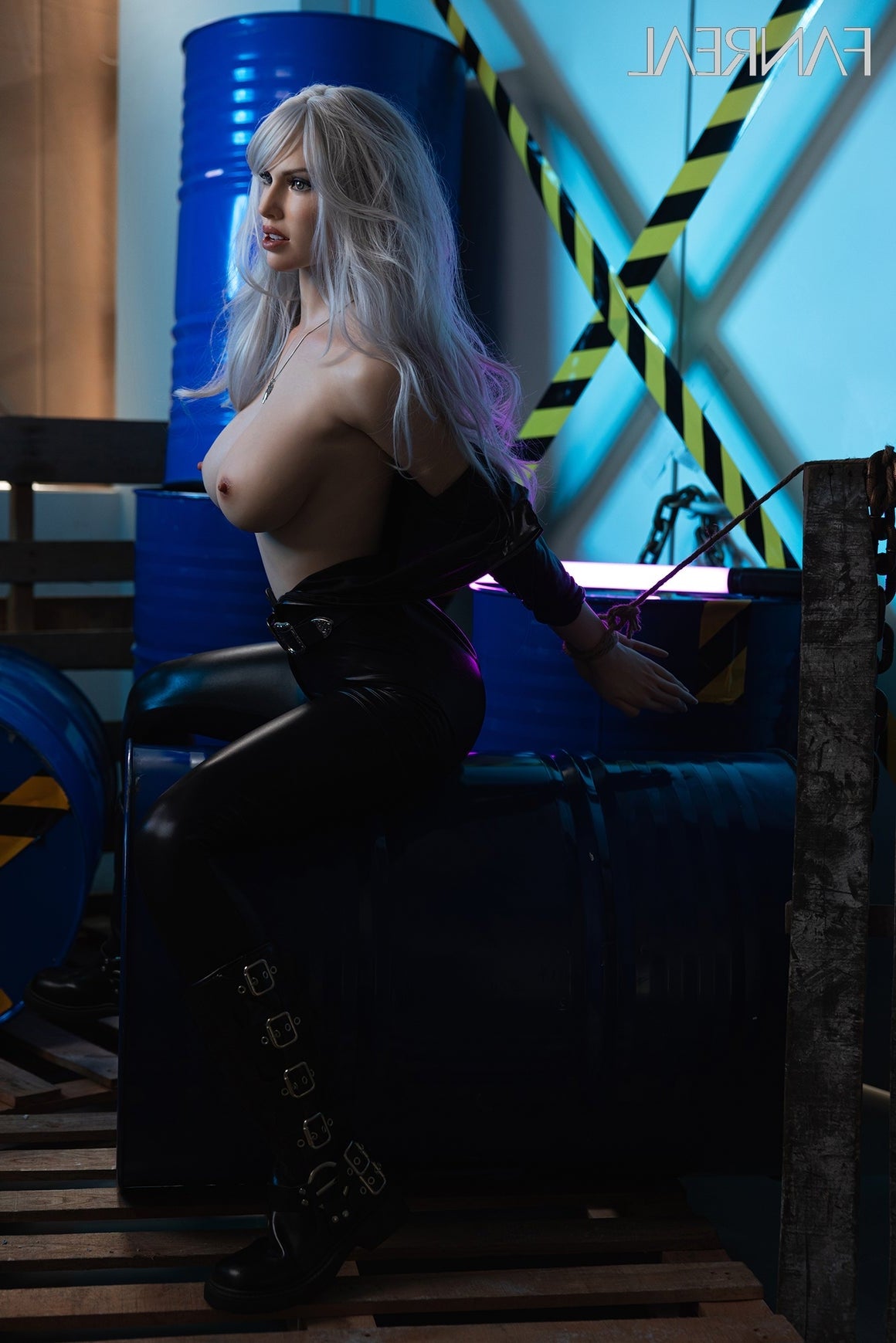 168cm/5ft6 F-cup Silicone Sex Doll – Kelly ROS Fair Fanreal