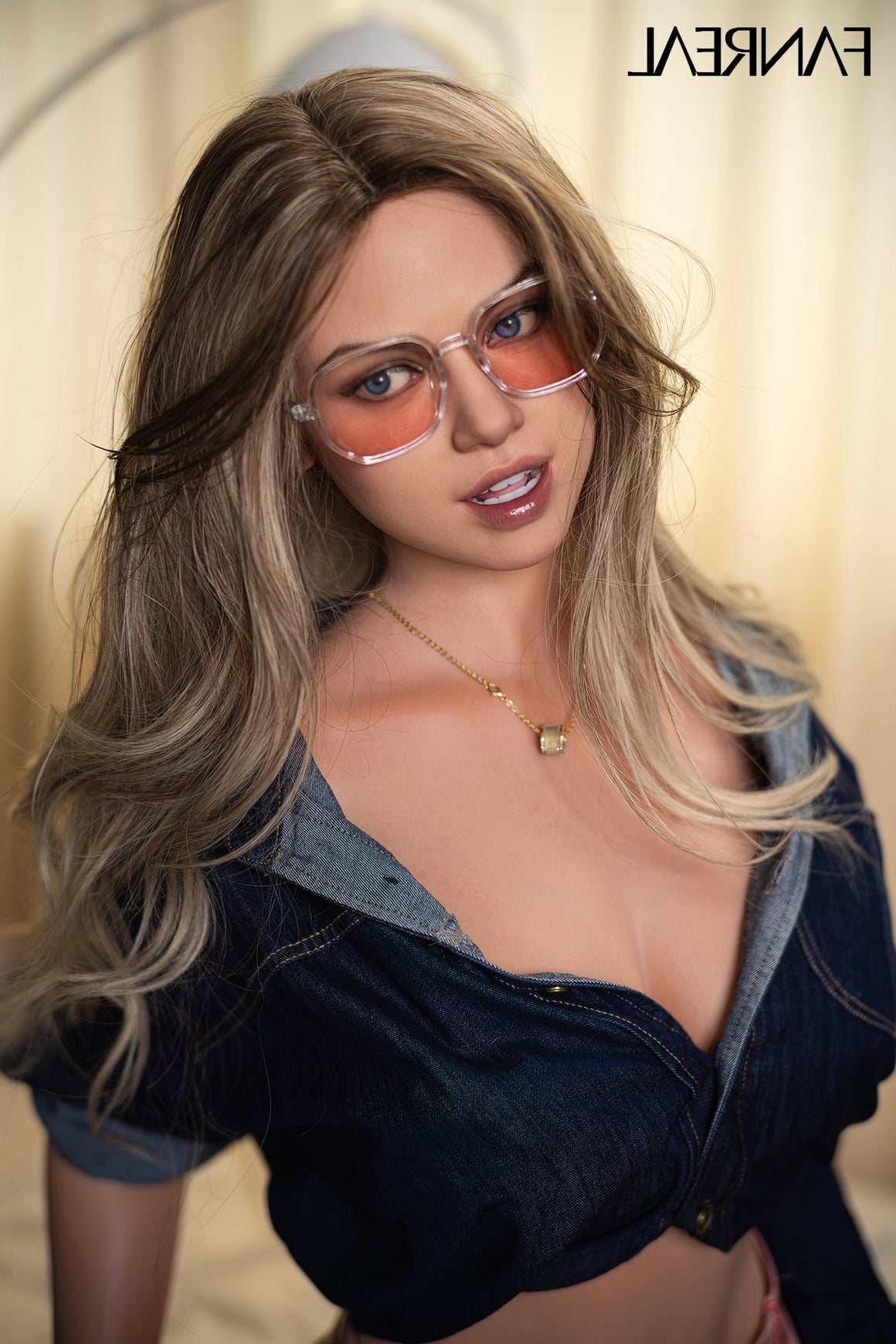 US In Stock - 170cm/5ft7 G-cup Silicone Blonde Sex Doll – Maria Fanreal