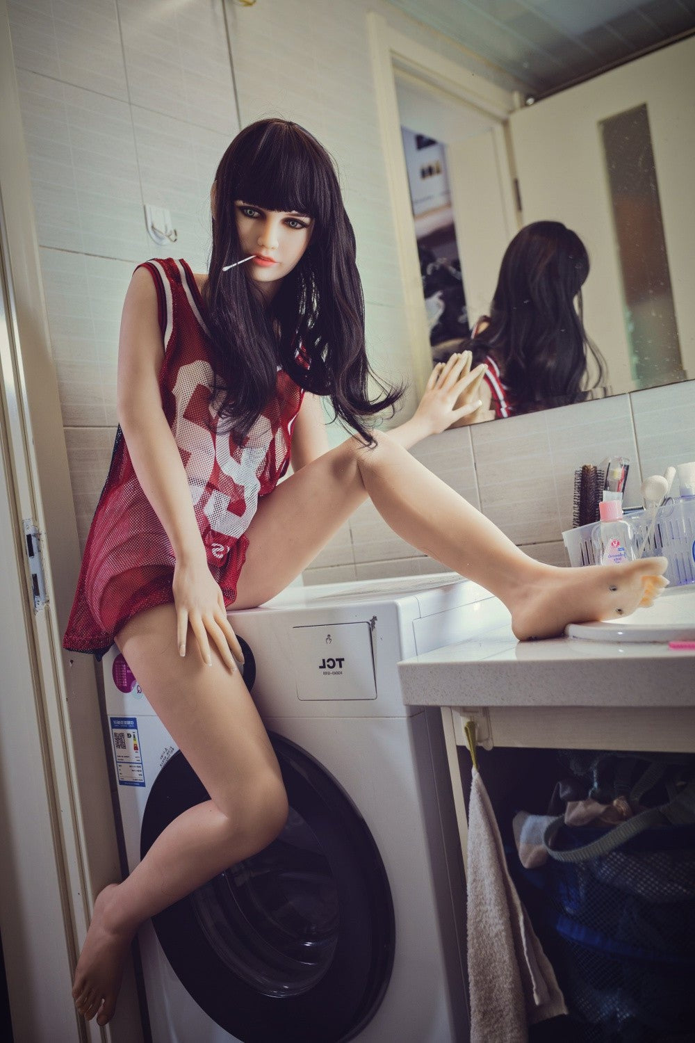 157cm/5ft2 B-Cup Cute TPE Sex Doll with #141 Head WM