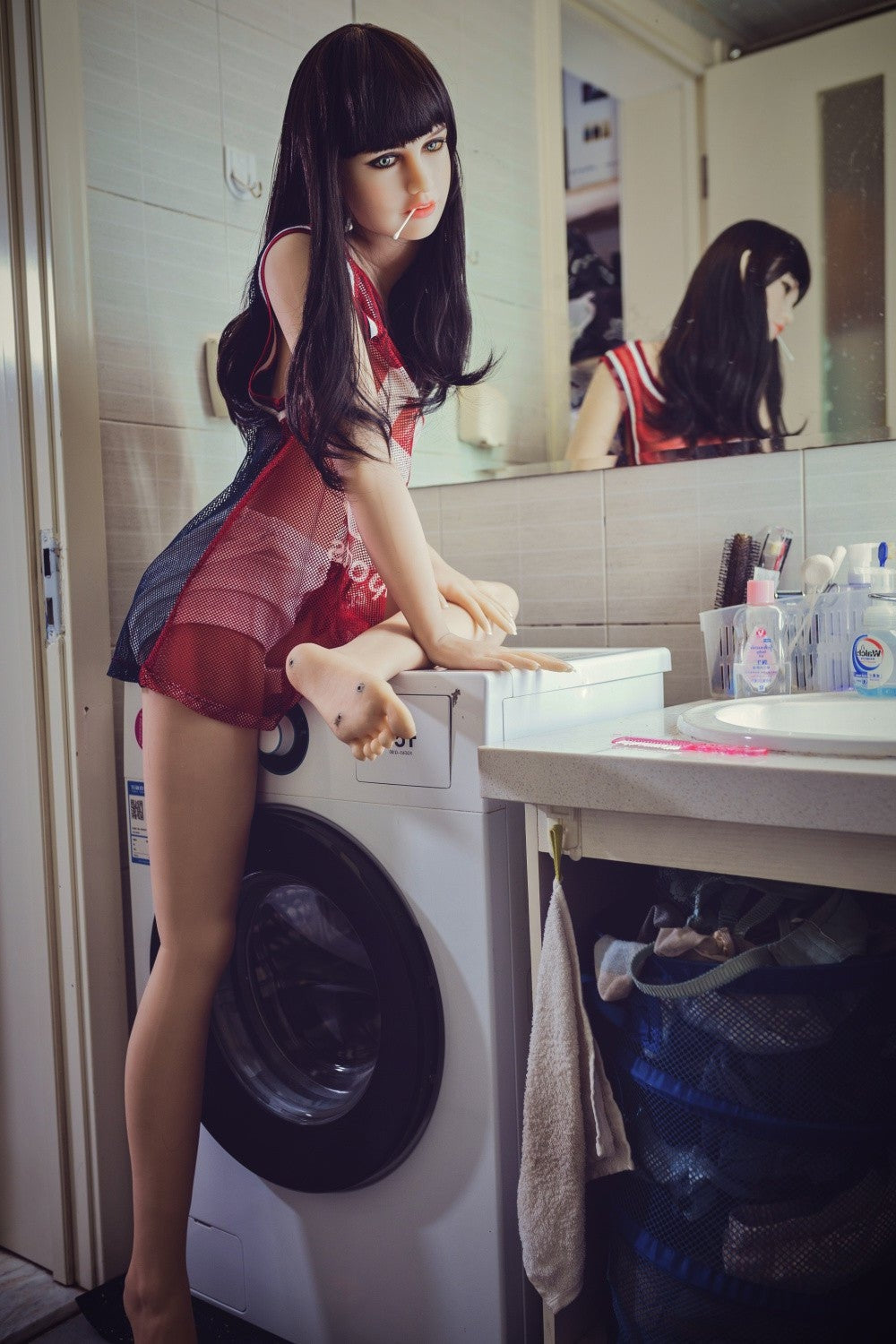 157cm/5ft2 B-Cup Cute TPE Sex Doll with #141 Head WM