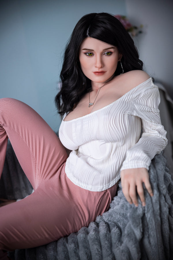 170cm/5ft7 D-cup ROS Silicone Head Sex Doll M3 - Lily JX