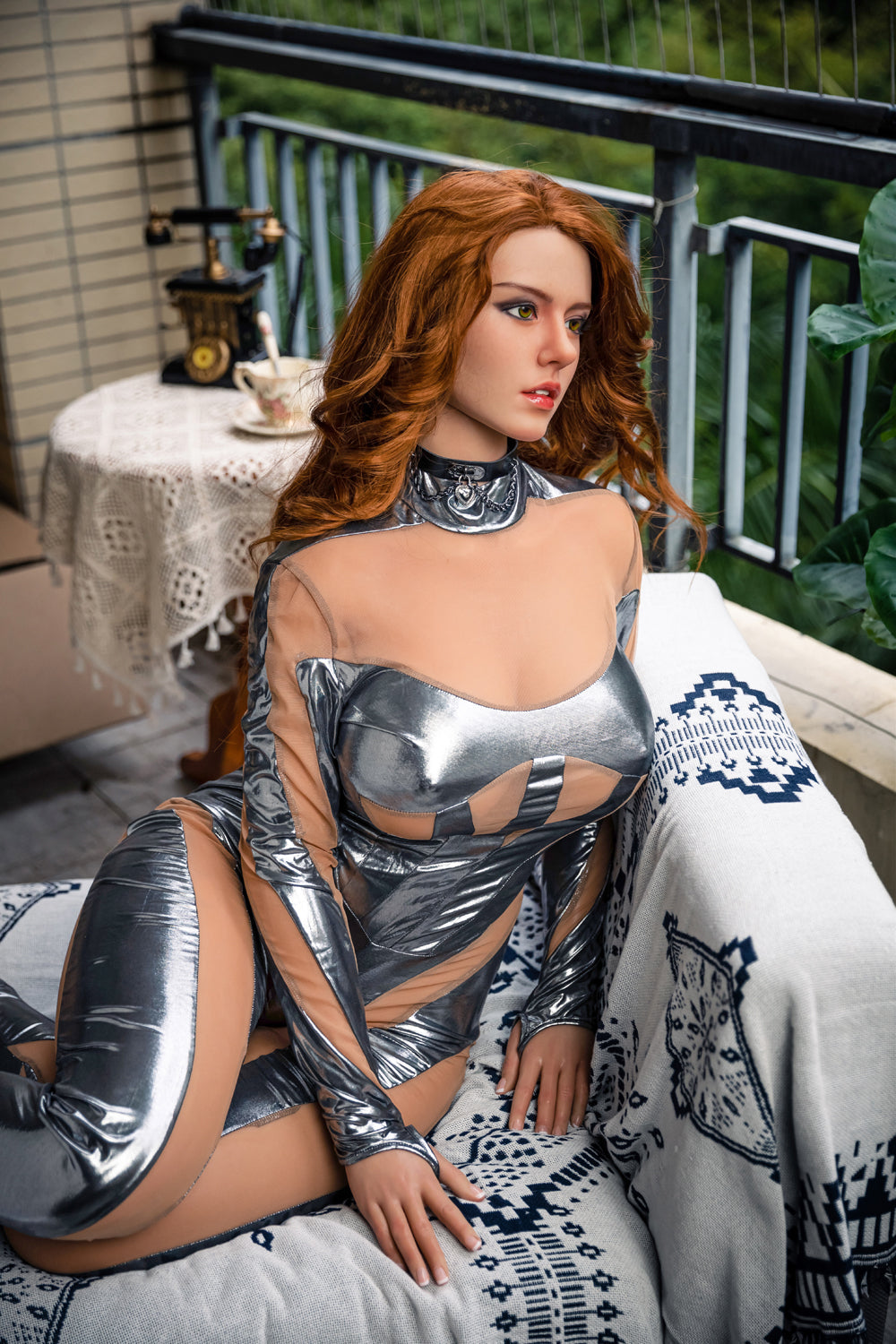 EU In Stock - 165cm/5ft5 G-cup Silicone Head BBW Big Booty Sex Doll – Starpery