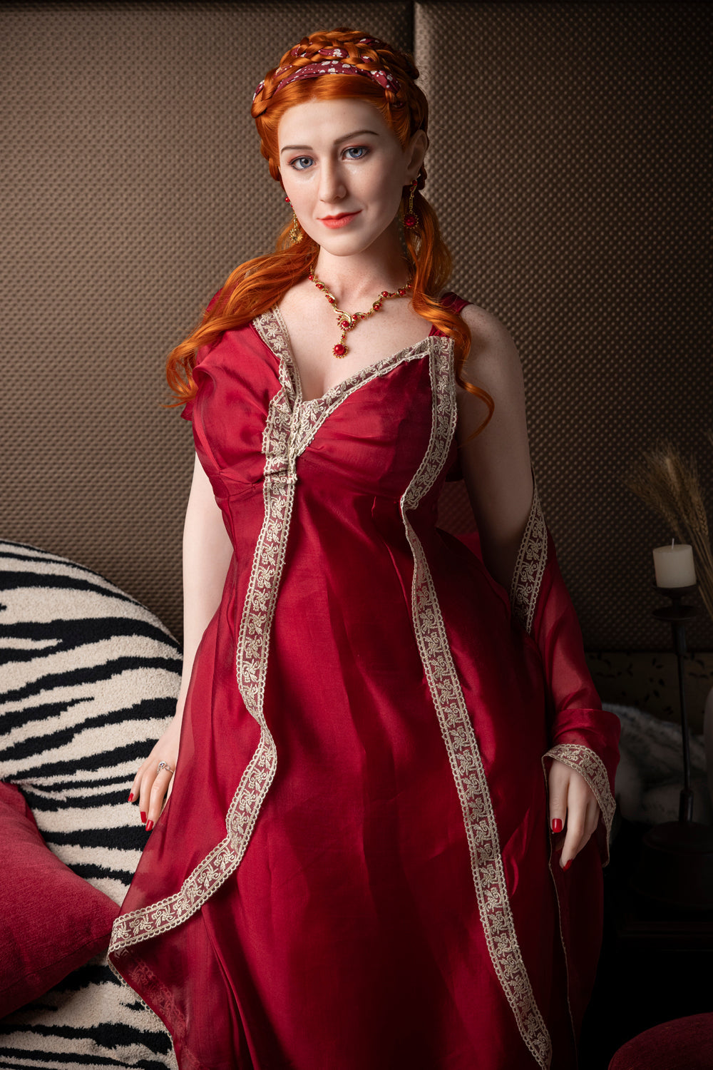 165cm/5ft5 G-cup BBW Big Booty Silicone Head Sex Doll – Lucretia Starpery