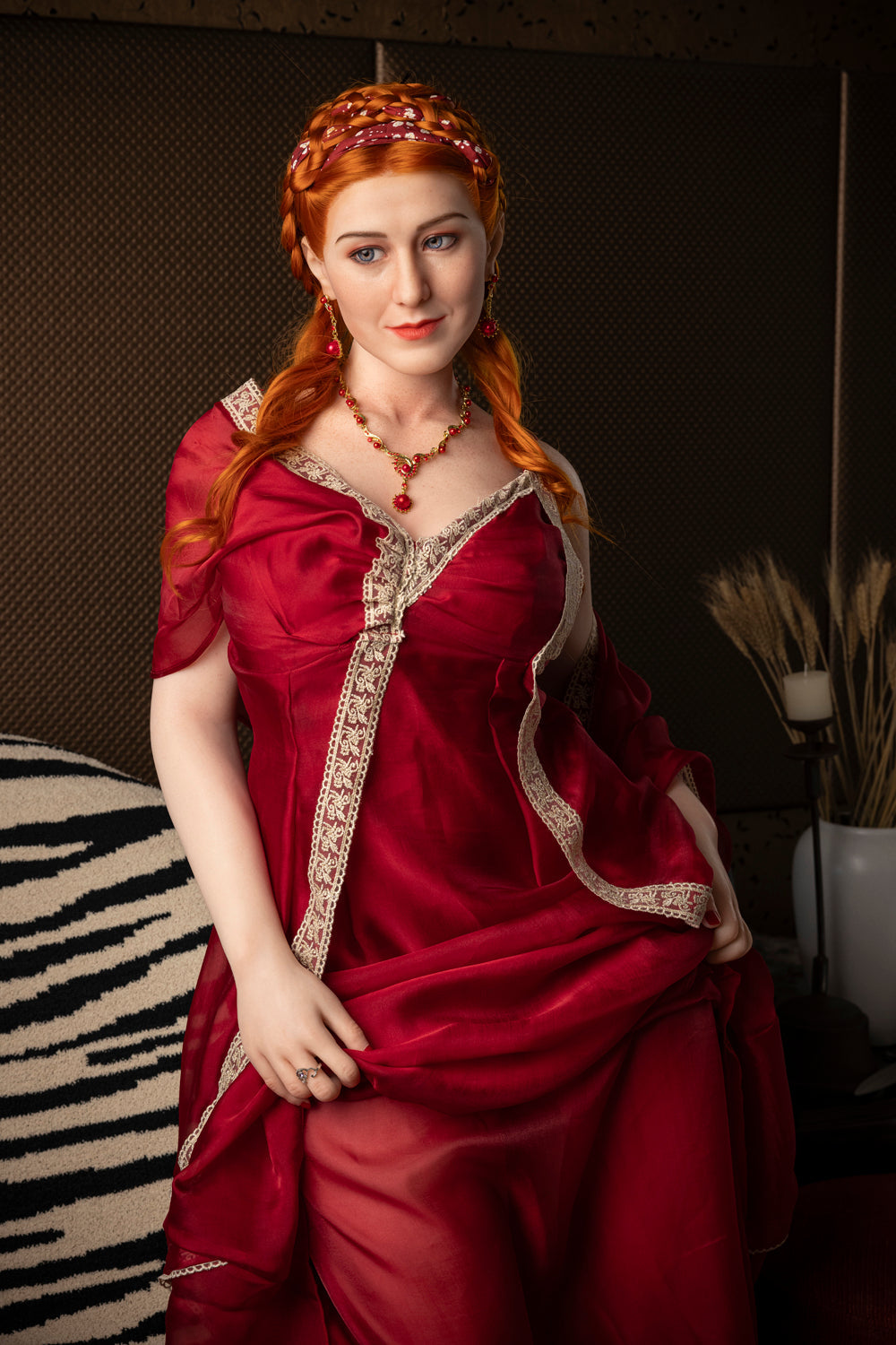 165cm/5ft5 G-cup BBW Big Booty Silicone Head Sex Doll – Lucretia Starpery